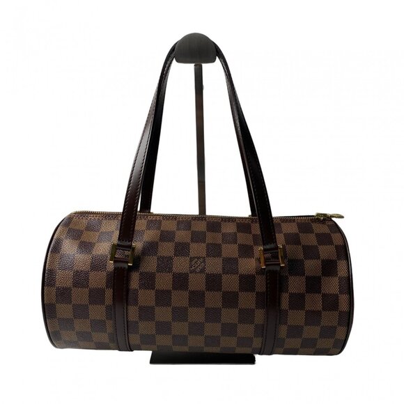 LOUIS VUITTON Brown Damier Papillon 30 Pouch - Picture 2 of 16
